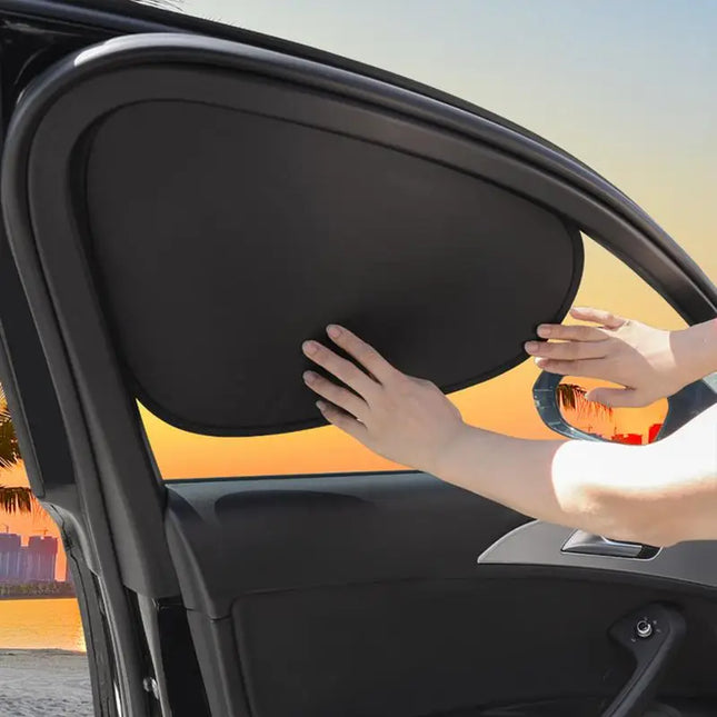 1pair Car Side Window Sun Shade Sun Protection And Heat Insulation Auto Curtains UV Protection Auto Shade Car Interior accessory