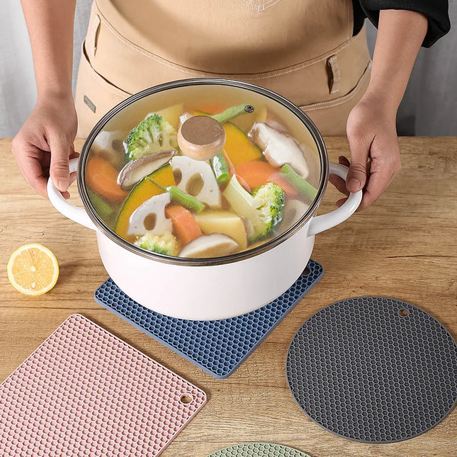 Multifunctional Heat-Resistant Silicone Mat