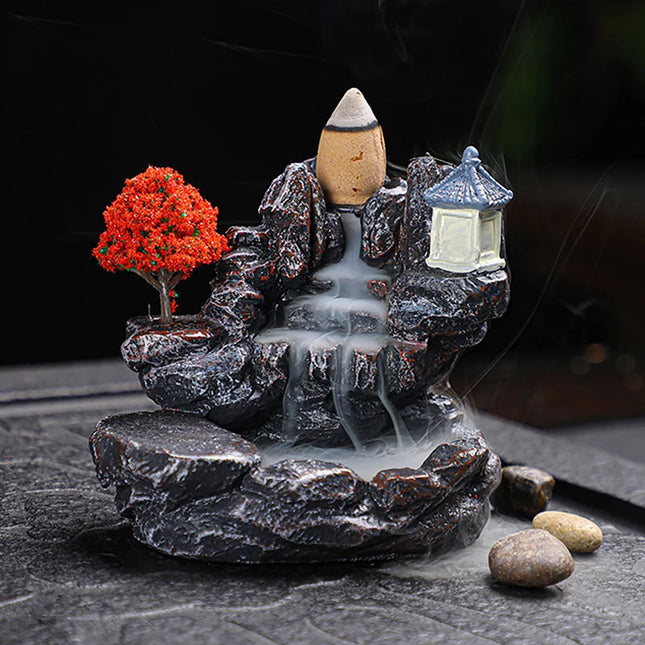 Backflow Incense Holder Waterfall Burner