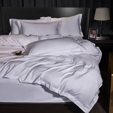 Simple Bedding Set for 5-star hotels 3/4Pcs Duvet Cover,Sheet Pillowcases Double Queen King size Homestay Quilt Cover bed Linen