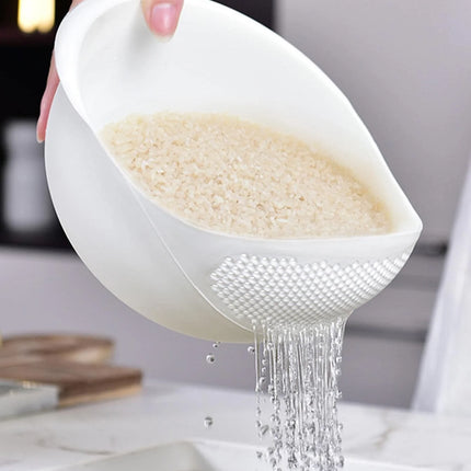 Colander Rice Bowl with Handle