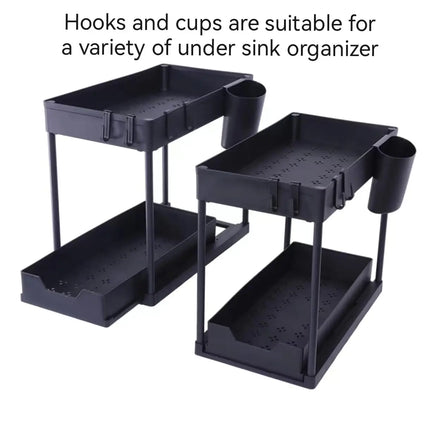 2-Tier Under Sink Shelf