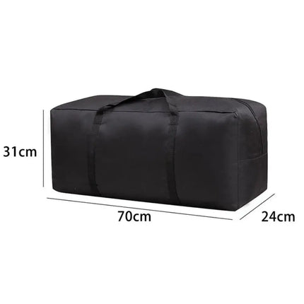 Oxford Cloth Mobile Luggage Bag Outdoor Waterproof Tent Storage Bag Laundry Shopping Bag Cube Home Storage And Packaging Tools