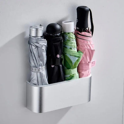 Portable Wall Mounted Umbrella Storage Rack Creative Wall Umbrella Clip Holder Racks Home Storage Hanger Organizer