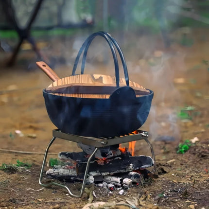Portable Foldable Stainless Steel Camping Grill