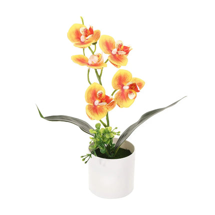 Bonsai Butterfly Orchid Artificial Potted Plant