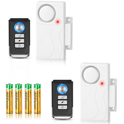 Awapow Wireless Door Alarm with Remote Control