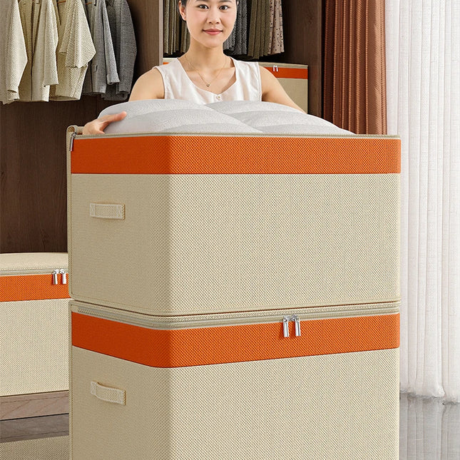 Portable Large Capacity Quilt and Clothes Organizer