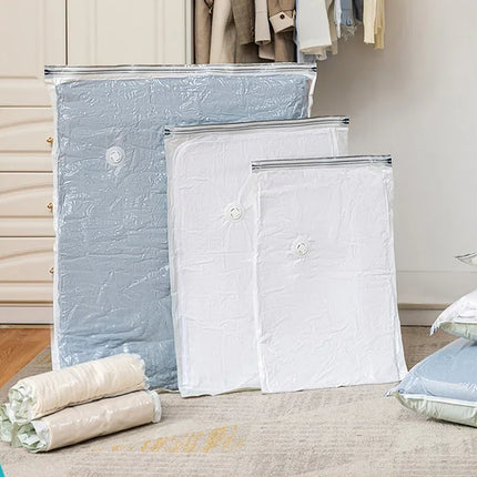 TAILI 20PCS Vacuum Storage Bags Wardrobe Organizer Vacuum Seal Bag Space Saving Bags for Clothes Pillow Bedding Blanket Storage