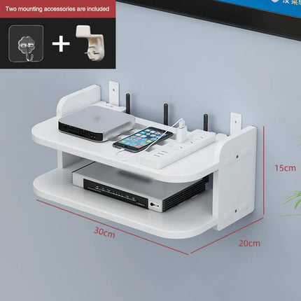Wifi Hanging Shelf Wall Mount Holder