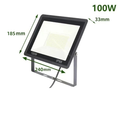 Outdoor IP66 Waterproof Path Light Spotlight LED Floodlight AC220V  20W 30W 50W 100W  Outdoor Garden Porch Courtyard Lamp