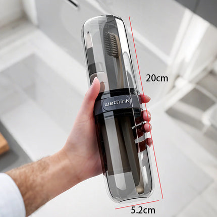 Portable Toothpaste Toothbrush Protect Holder Case Travel Camping Storage Box Protect Toothbrush Toothpaste from Dirt and Damage