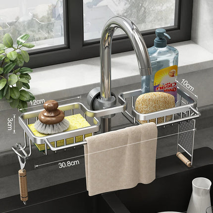 Adjustable Aluminum Sink Rack