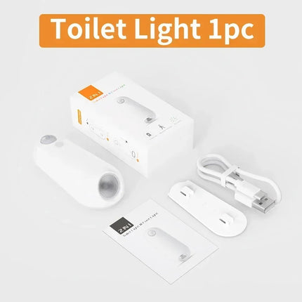 Rechargeable Motion Sensor Toilet Lamp