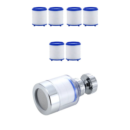 Faucet Filter Elements Water Purifier Filter emove Chlorine Heavy Metal Faucet Adapter PP Cotton Filtration for Kitchen Bathroom