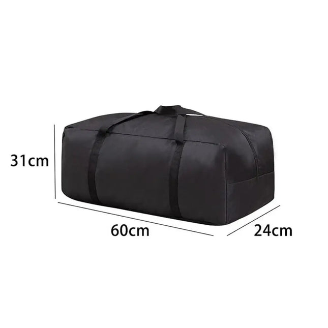 Oxford Cloth Mobile Luggage Bag Outdoor Waterproof Tent Storage Bag Laundry Shopping Bag Cube Home Storage And Packaging Tools