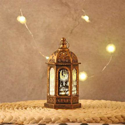 Eid Mubarak LED Wind Lantern