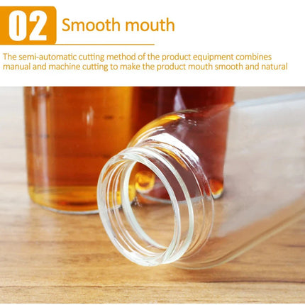 180/300/500ml Cooking Seasoning Oil Bottle Sauce Bottle Glass Storage Bottles for Oil and Vinegar Oil Dispenser For Kitchen