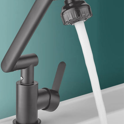 Bathroom Sink Faucet Basin Faucet 1080° Swivel Multifunction Cold and Hot Water Tap Kitchen Sink Faucet 2 Modes Water Tap