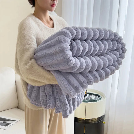 Cozy Flannel Winter Blanket