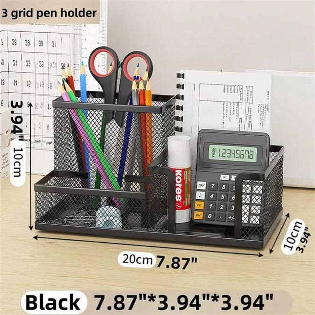 Mesh Desk Organizer with Pencil Holder