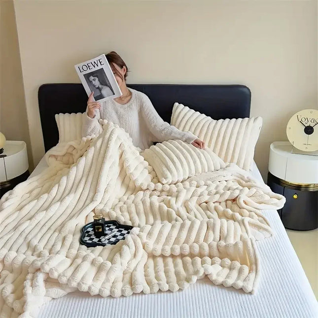 Cozy Flannel Winter Blanket