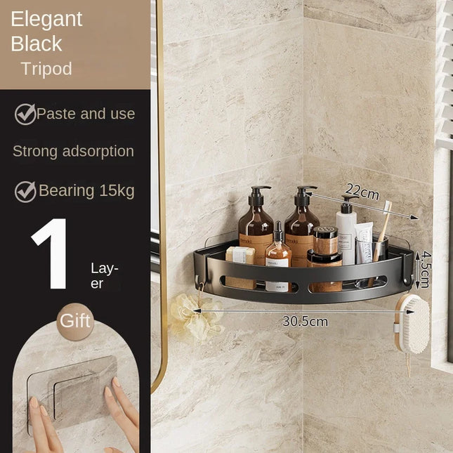 Adhesive Bathroom Shampoo Holder
