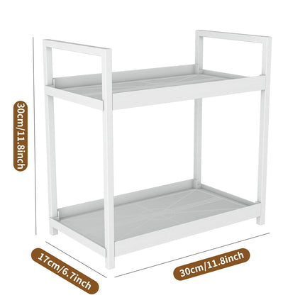 2-Tier Countertop Storage Rack