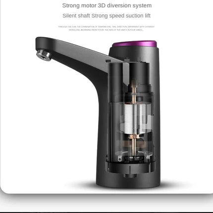 Automatic Water Press Household Barreled Water Electric Water Pump USB Rechargeable Mineral Water Pump Portable Water Dispenser