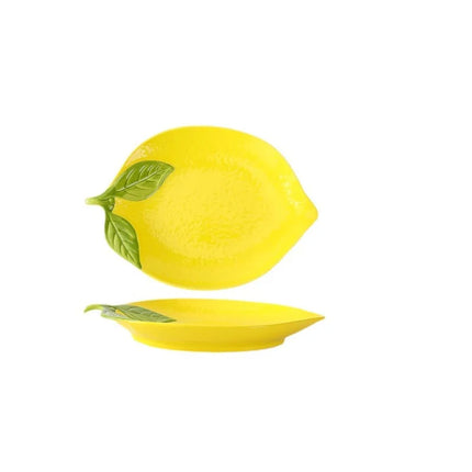 Creative Cartoon Lemon-Shaped Ceramic Bowl