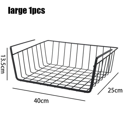 Multi-Functional Hanging Wire Basket Rack