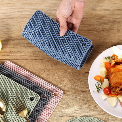 Multifunctional Heat-Resistant Silicone Mat