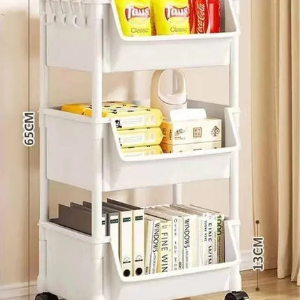Multi-Layer Trolley Storage Rack
