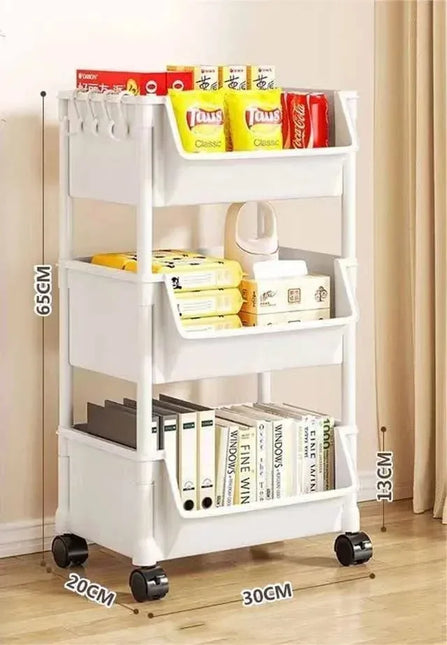 Multi-Layer Trolley Storage Rack