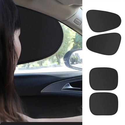 1pair Car Side Window Sun Shade Sun Protection And Heat Insulation Auto Curtains UV Protection Auto Shade Car Interior accessory