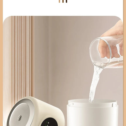 90degree rotating humidifier intelligent large capacity atomizer USB silent night light indoor small air purification humidifier