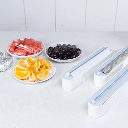 Professional Plastic Wrap Cutter Food Wrap Dispenser High Quality Foil Cling Film Cutter Oil Paper Cut Kitchen Accessories Tools