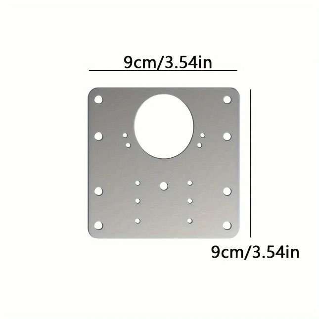 Rust Steel Cabinet Door Hinge Repair Plate for Cabinet Reinforcement Mounting for Both Side Damage Fixed Free Shipping