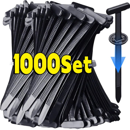 Multi-purpose nylon universal cable tie buckle Self-locking cable tie buckle Installation-free Cable tie universal UV-resistant