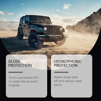 Car Coating Spray Hydrophobic Auto Glass Coating Agent Waterless Wash Car Refurbishment Brightening Waxing Polishing Spray