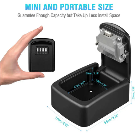 Outdoor Metal Key Lock Box