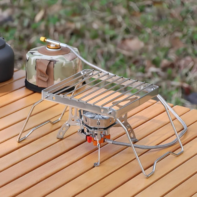 Portable Foldable Stainless Steel Camping Grill