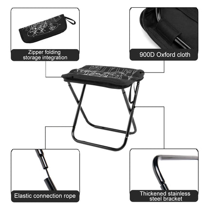 Portable Camping Stool Lightweight Foldable Chair
