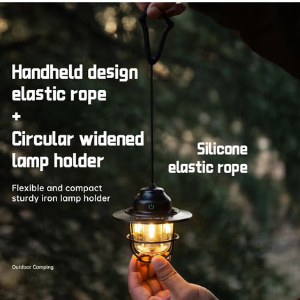 Vintage Outdoor Rechargeable Chandelier Hand Light