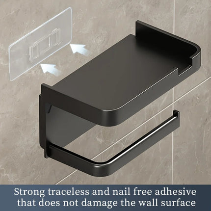 Wall-Mounted Toilet Paper Holder