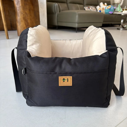 Dog Car Seat with Safety Belt Four Season Universal Pet Ooster Nest Cushion Washable Dogs Cats Sofa Bedding Travel Mattress