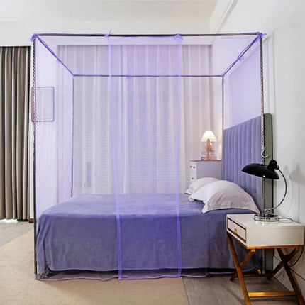4 Corners Mosquito Net Princess Lace Poster Bedding Canopy Netting Full Sizes Netting Bedding Home Textile