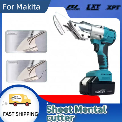 For Makita Cordless Electric Iron Scissors Machine Professional Metal Cutting Tools Rechargeable Sheet Shear Cutter Durable tool