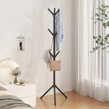 Floor-to-Floor Clothes and Hats Rack