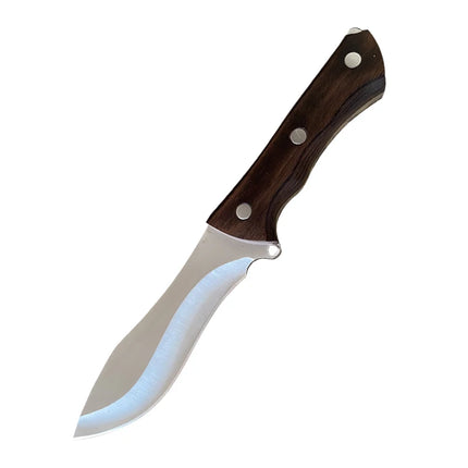 Boning Knife Barbecue Camping Cleaver Meat Cut Fruit Kitchen Knives Chef Utility Butcher Knife Sharp Blade Wooden Handle Cleaver